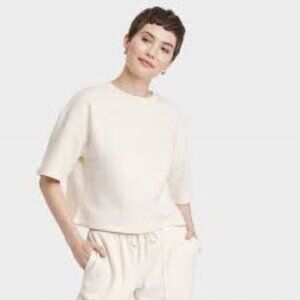 MM6 Maison Margiela | Side Slide French Terry T-Shirt